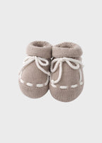 Babbucce Cotone Cavallini Avorio CAVALLINI/755 - S corredino e abbigliamento neonato | NANU' BABY
