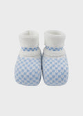 Babbucce Cotone Cielo Polvere EK57S/C corredino e abbigliamento neonato | NANU' BABY