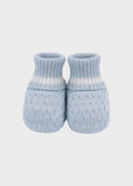 Babbucce Cotone Cielo Vaniglia EK50S corredino e abbigliamento neonato | NANU' BABY