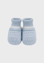Babbucce Cotone Cielo Vaniglia EK50S corredino e abbigliamento neonato | NANU' BABY