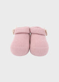 Babbucce Cotone Farfalle Rosa 781 - R corredino e abbigliamento neonato | NANU' BABY