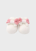 Babbucce Cotone Fiocchi Bianco 766 - B corredino e abbigliamento neonato | NANU' BABY
