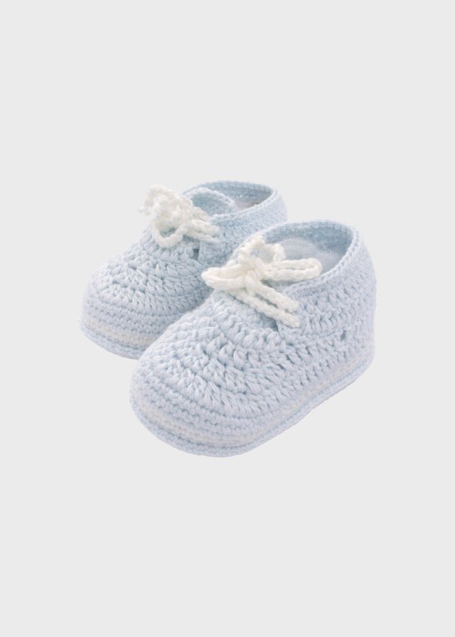 Babbucce Cotone Lavorate Mano ADNAN/BB corredino e abbigliamento neonato | NANU' BABY