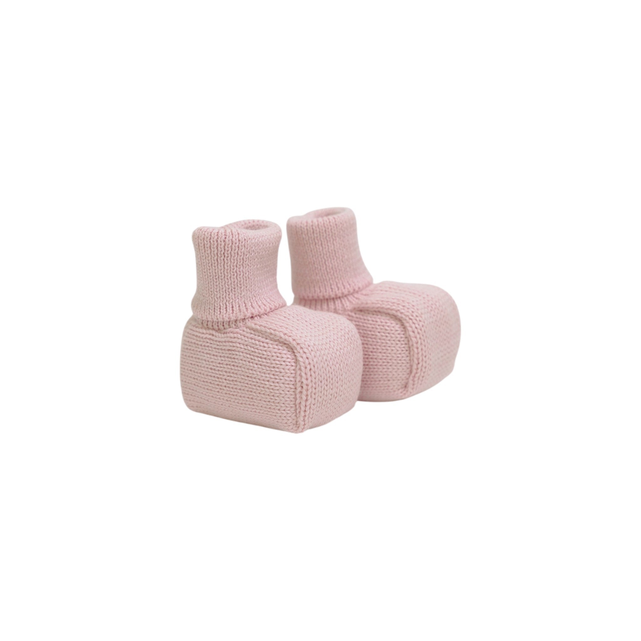 Babbucce Neonata Ciniglia Rosa SARTORIA DEI PICCOLI (cod. LSC1107) corredino e abbigliamento neonato | NANU' BABY