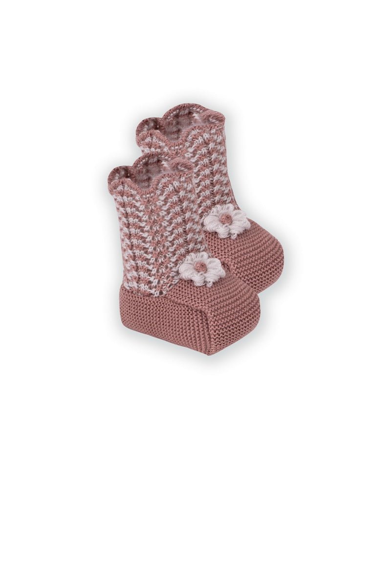 Babbucce Neonata MELOGRANO IF11S corredino e abbigliamento neonato | NANU' BABY