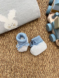 Babbucce Neonato Grigio 6309 corredino e abbigliamento neonato | NANU' BABY