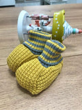 Babbucce Neonato Grigio IP68S corredino e abbigliamento neonato | NANU' BABY
