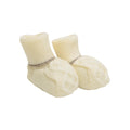 Babbucce Neonato Lana Vergine 100% Vaniglia IN58S/V corredino e abbigliamento neonato | NANU' BABY