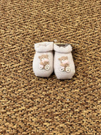 Babbucce Orsetta Neonata GRIGIO 3157 corredino e abbigliamento neonato | NANU' BABY