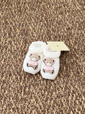 Babbucce Orsetto Baby Neonata LATTE 2835/X1 corredino e abbigliamento neonato | NANU' BABY