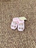 Babbucce Orsetto Baby Neonata ROSA 2835/1R corredino e abbigliamento neonato | NANU' BABY