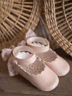 Ballerina in tessuto Bimba ROSA EN823SC corredino e abbigliamento neonato | NANU' BABY