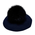 Basco Pom Pon Volpe Blu CT0211VA/BL corredino e abbigliamento neonato | NANU' BABY
