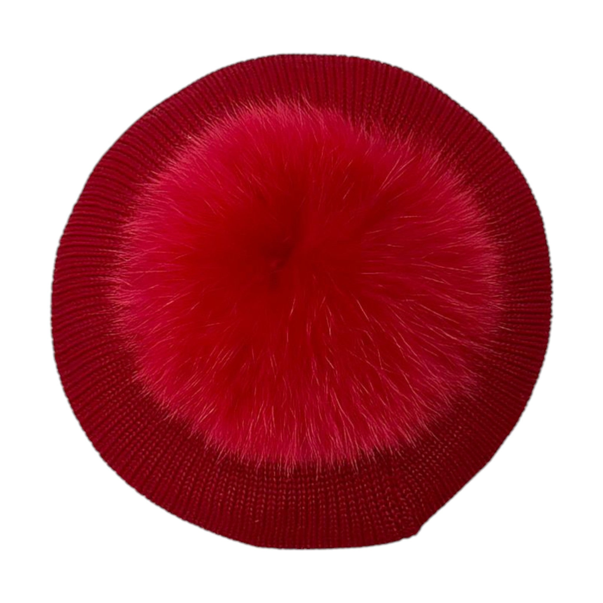 Basco Tessuto Pom Pon Volpe Rosso CT0211VA/R corredino e abbigliamento neonato | NANU' BABY