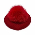 Basco Tessuto Pom Pon Volpe Rosso CT0211VA/R corredino e abbigliamento neonato | NANU' BABY