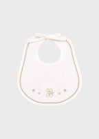 Bavetta Cotone Avorio Sabbia EK57BAV/A corredino e abbigliamento neonato | NANU' BABY