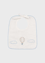 Bavetta Cotone Mongolfiera Cielo EK50BAV corredino e abbigliamento neonato | NANU' BABY