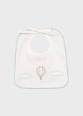 Bavetta Cotone Mongolfiera Verde EK50BAV/V corredino e abbigliamento neonato | NANU' BABY