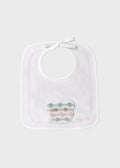 Bavetta Cotone Teddy Rosa EK51BAV/R corredino e abbigliamento neonato | NANU' BABY