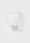 Bavetta Cotone Teddy Verde EK51BAV/V corredino e abbigliamento neonato | NANU' BABY