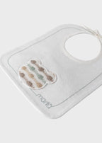 Bavetta Cotone Teddy Verde EK51BAV/V corredino e abbigliamento neonato | NANU' BABY