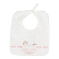 Bavetta Neonata Cotone 100% Vaniglia IN68BAV/R corredino e abbigliamento neonato | NANU' BABY