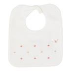 Bavetta Neonata Cotone 100% Vaniglia IN71BAV/R corredino e abbigliamento neonato | NANU' BABY