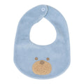 Bavetta Neonato Ciniglia 100% Cielo IN70BAV/C corredino e abbigliamento neonato | NANU' BABY