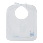 Bavetta Neonato Cotone 100% Bianco IN59BAV/C corredino e abbigliamento neonato | NANU' BABY