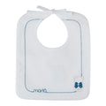 Bavetta Neonato Cotone 100% Bianco IN59BAV/Z corredino e abbigliamento neonato | NANU' BABY
