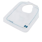 Bavetta Neonato Cotone 100% Bianco IN59BAV/Z corredino e abbigliamento neonato | NANU' BABY