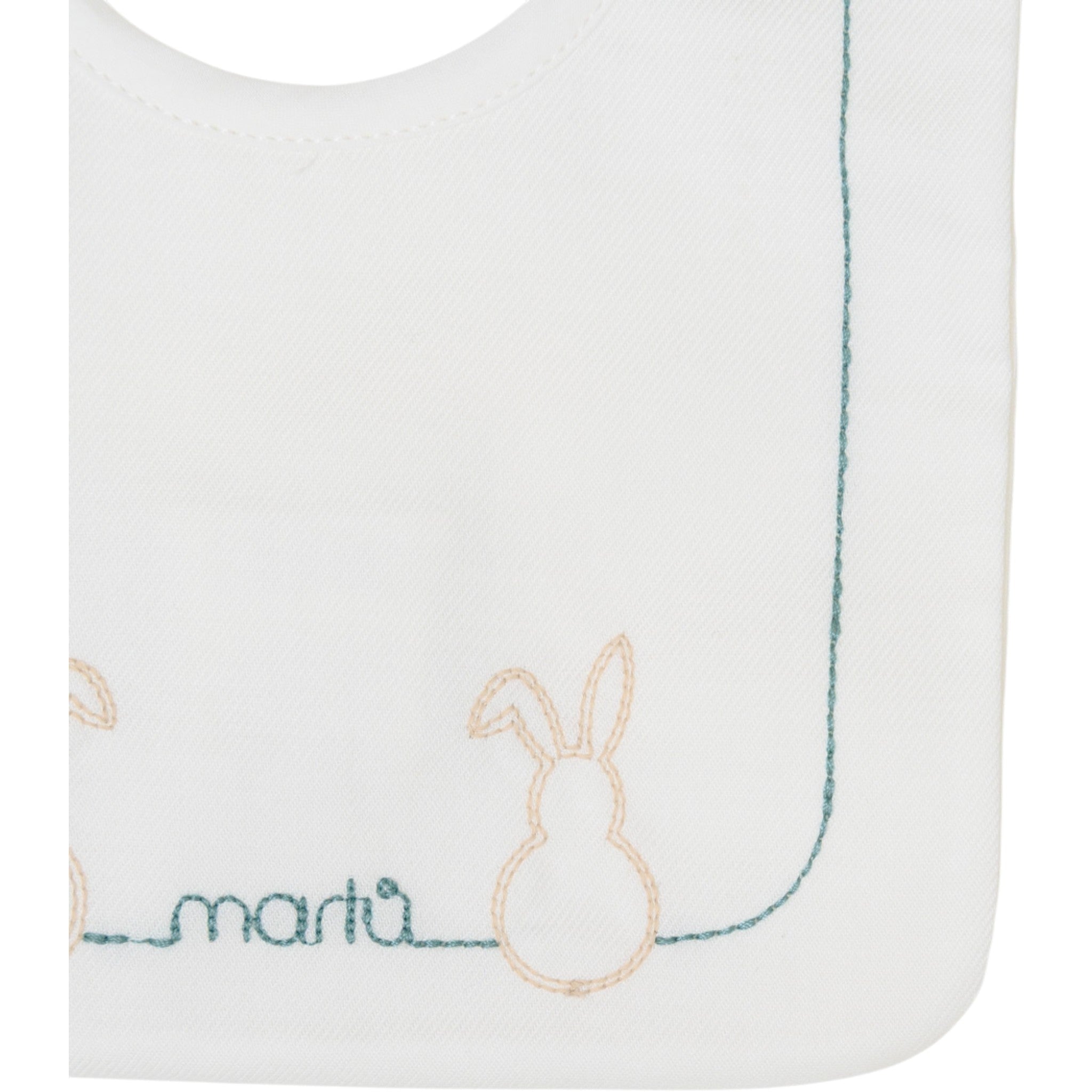 Bavetta Neonato Cotone 100% Vaniglia IN66BAV corredino e abbigliamento neonato | NANU' BABY