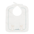 Bavetta Neonato Cotone 100% Vaniglia IN66BAV corredino e abbigliamento neonato | NANU' BABY