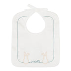 Bavetta Neonato Cotone 100% Vaniglia IN66BAV corredino e abbigliamento neonato | NANU' BABY
