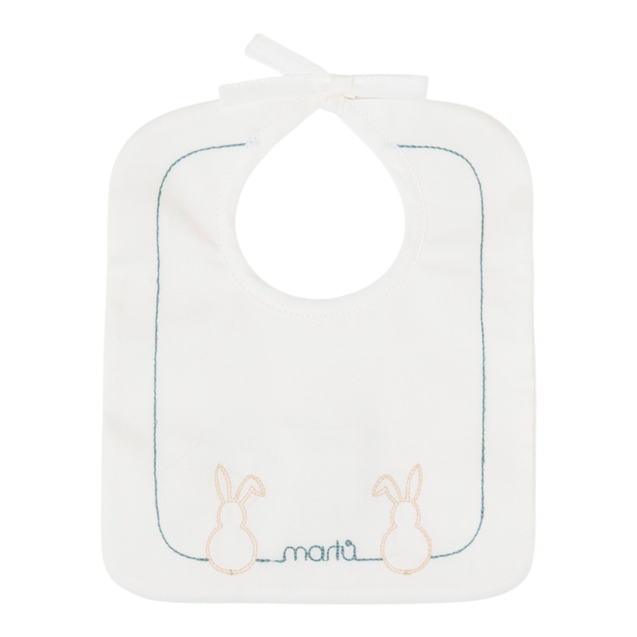Bavetta Neonato Cotone 100% Vaniglia IN66BAV corredino e abbigliamento neonato | NANU' BABY