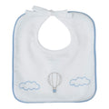 Bavetta Neonato Cotone 100% Vaniglia Mongolfiera IN57BAV/C corredino e abbigliamento neonato | NANU' BABY