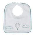 Bavetta Neonato Cotone 100% Vaniglia Mongolfiera IN57BAV/V corredino e abbigliamento neonato | NANU' BABY