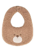 Bavetta Orsetto Neonata Marrone IB55BAV/A corredino e abbigliamento neonato | NANU' BABY