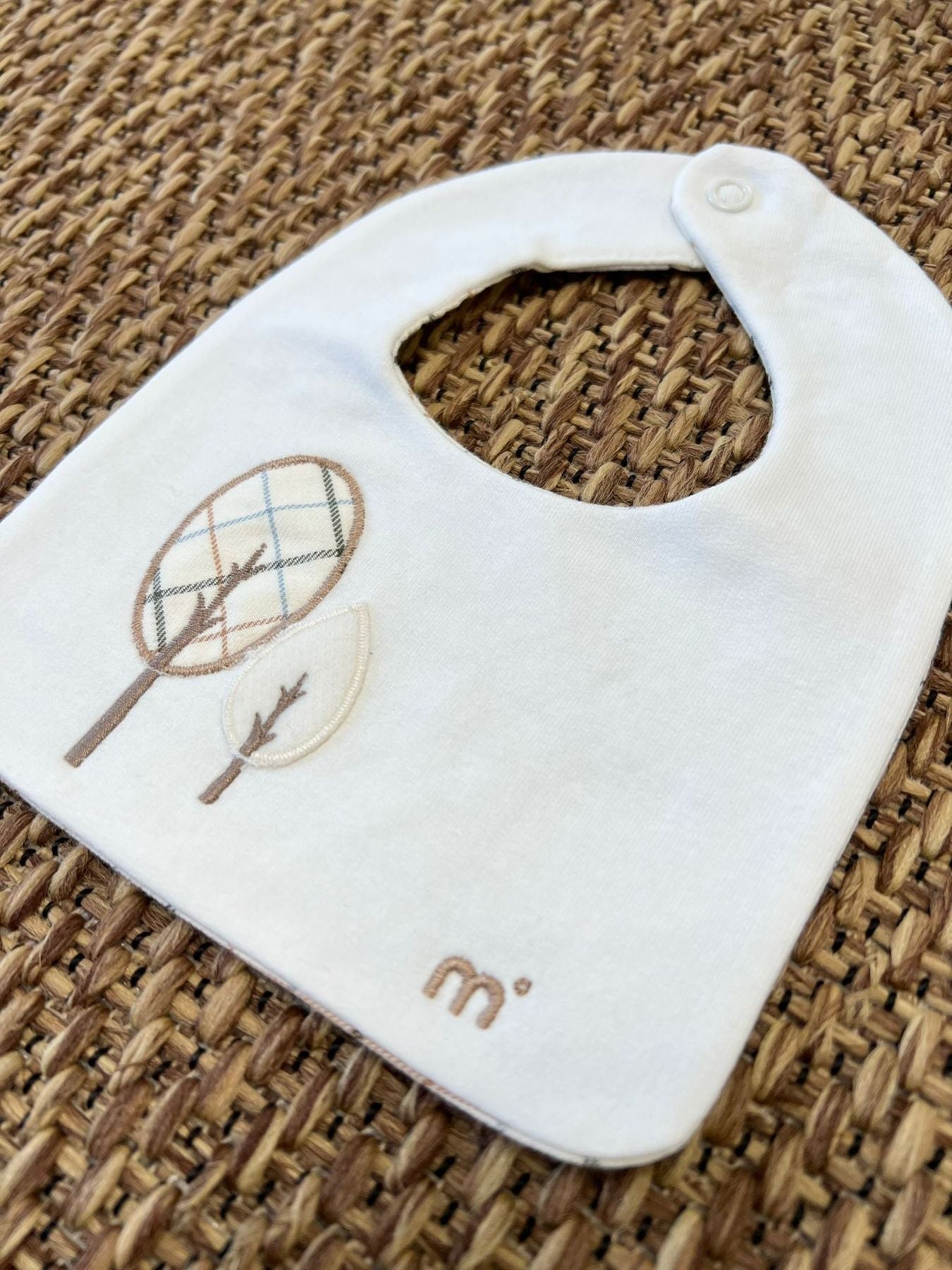 Bavetta tenero Riccio Neonato Vaniglia IG72BAV corredino e abbigliamento neonato | NANU' BABY