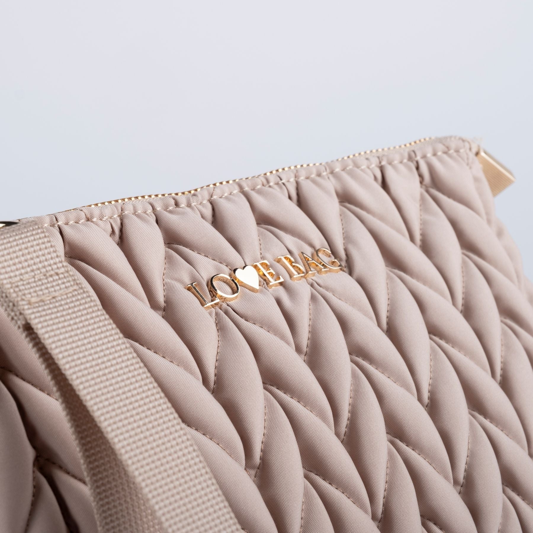 Beauty Beige LOVE BAG - Tessuto Premium 2000000312491 corredino e abbigliamento neonato | NANU' BABY