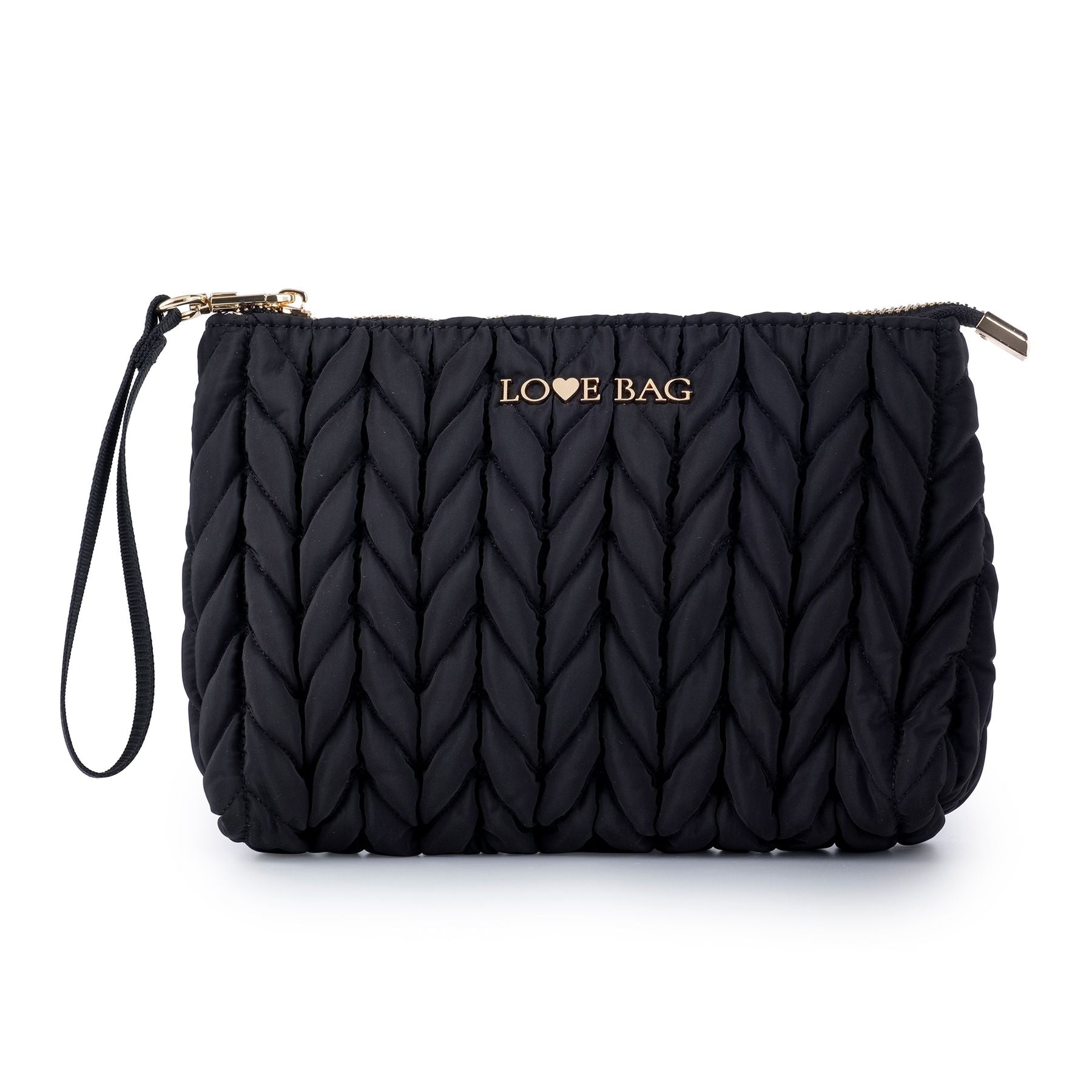 Beauty Nero LOVE BAG - Tessuto Premium 2000000312057 corredino e abbigliamento neonato | NANU' BABY