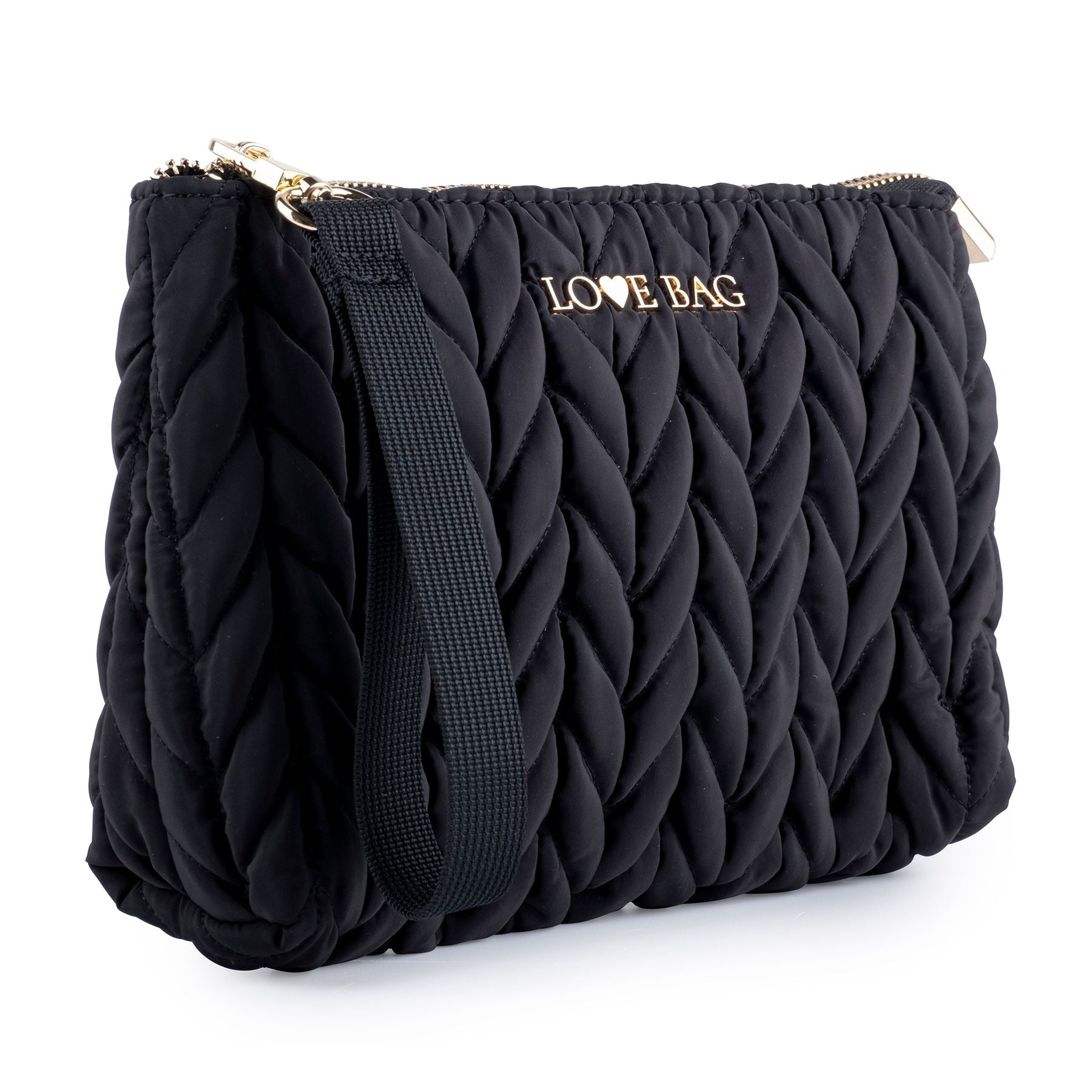Beauty Nero LOVE BAG - Tessuto Premium 2000000312057 corredino e abbigliamento neonato | NANU' BABY