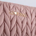 Beauty Rosa Cipria LOVE BAG - Tessuto Premium 2000000312064 corredino e abbigliamento neonato | NANU' BABY
