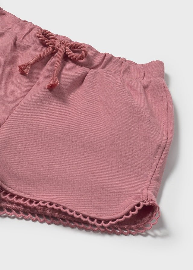 Bermuda Cotone Comodo Rosa 603/22 corredino e abbigliamento neonato | NANU' BABY