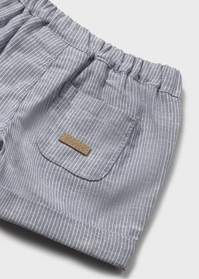 Bermuda Cotone Delicato Azzurro 1208/A corredino e abbigliamento neonato | NANU' BABY