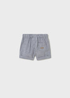 Bermuda Cotone Delicato Azzurro 1208/A corredino e abbigliamento neonato | NANU' BABY