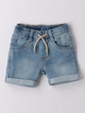 Bermuda Cotone Denim Jeans 3B625/7300 corredino e abbigliamento neonato | NANU' BABY