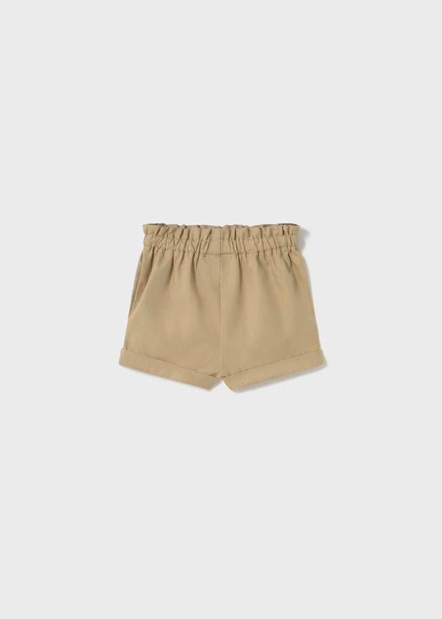 Bermuda Cotone Elegante Beige 1258/BE corredino e abbigliamento neonato | NANU' BABY