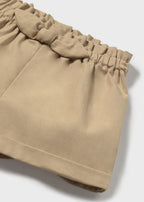 Bermuda Cotone Elegante Beige 1258/BE corredino e abbigliamento neonato | NANU' BABY