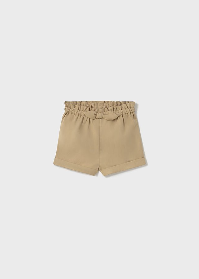 Bermuda Cotone Elegante Beige 1258/BE corredino e abbigliamento neonato | NANU' BABY